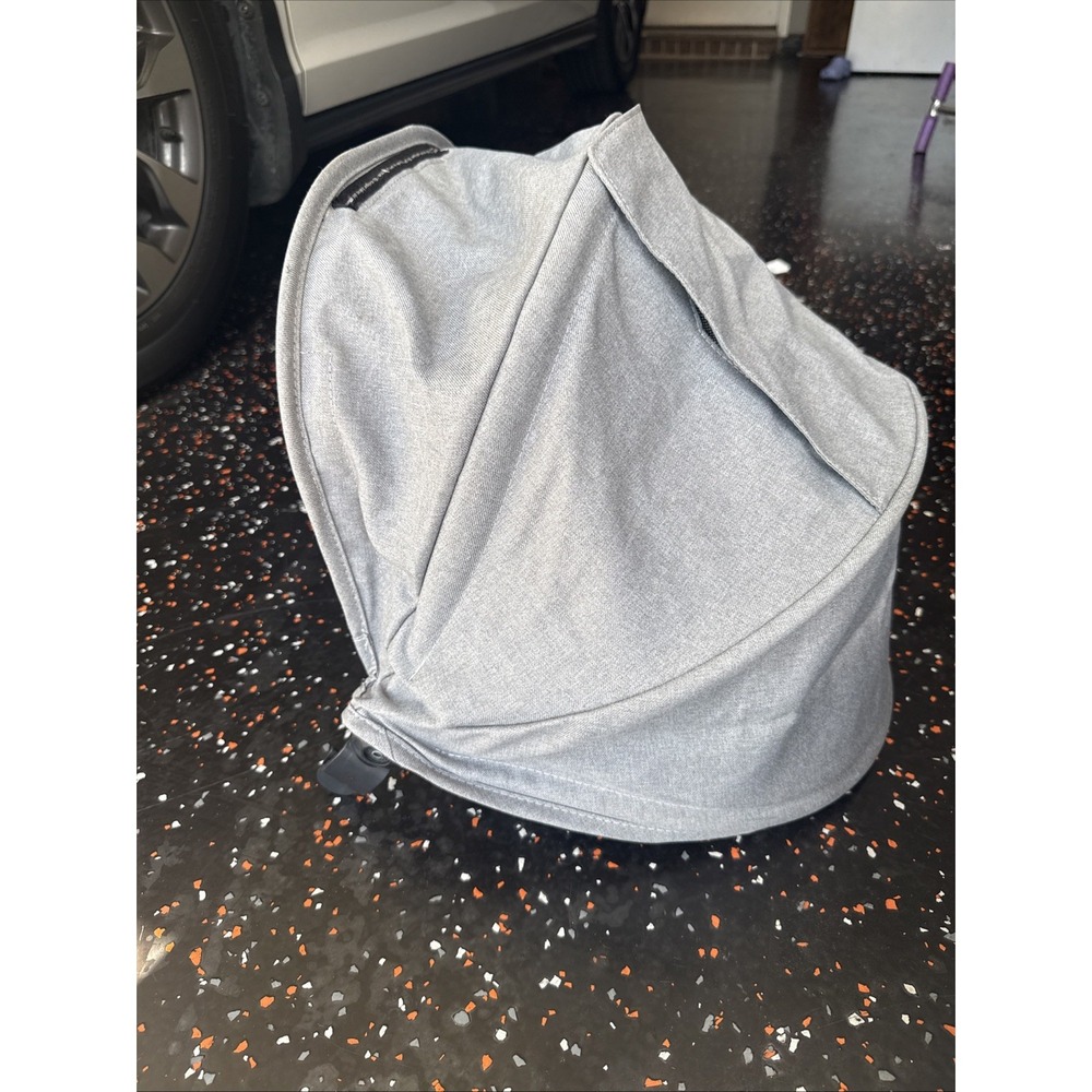 Seat Canopy Sun Shade for Baby Jogger City Select LUX Stroller Gray VGUC